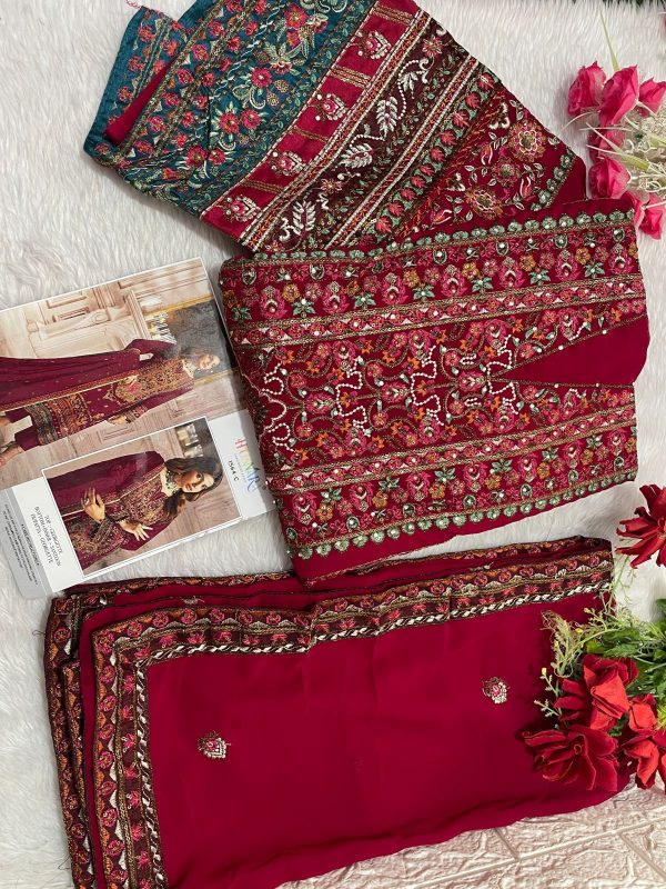 HUSNARA 1564 C PAKISTANI SALWAR SUITS