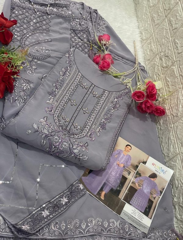 HUSNARA 1652 E F G H PAKISTANI SUITS IN INDIA