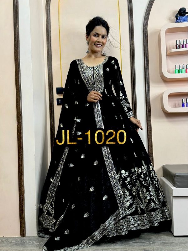 JAL FASHION JL 1020 DESIGNER GOWN WHOLESALE