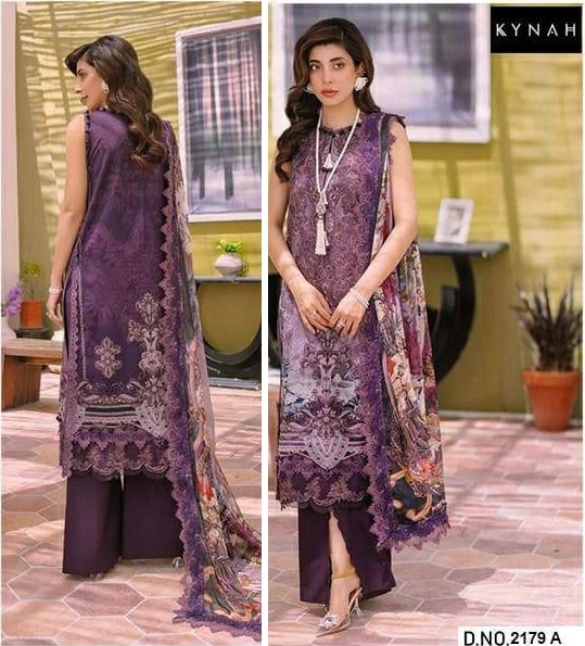 KYNAH 2179 A PAKISTANI COTTON SUITS