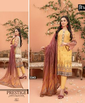 JIHAN 3343 PRESTIGE VOL 1 PAKISTANI SUITS