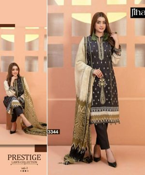 JIHAN 3344 PRESTIGE VOL 1 PAKISTANI SUITS