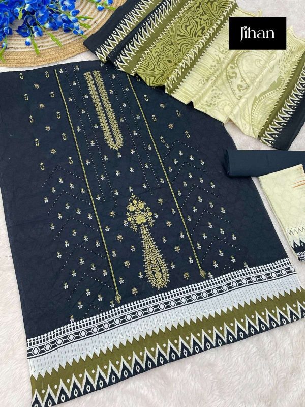 JIHAN 3344 PRESTIGE VOL 1 PAKISTANI SUITS