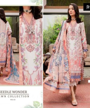 JIHAN 3387 NEEDLE WONDER VOL 2 COTTON SUITS