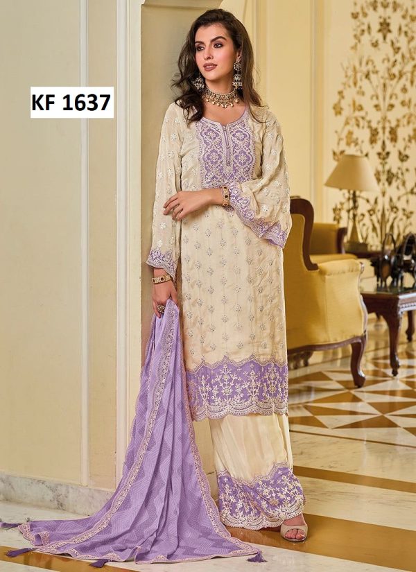 KARMA FASHION KF 1637 C DESIGNER SALWAR SUITS