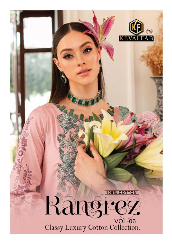 KEVAL FAB RANGREZ VOL 6 WHOLESALE