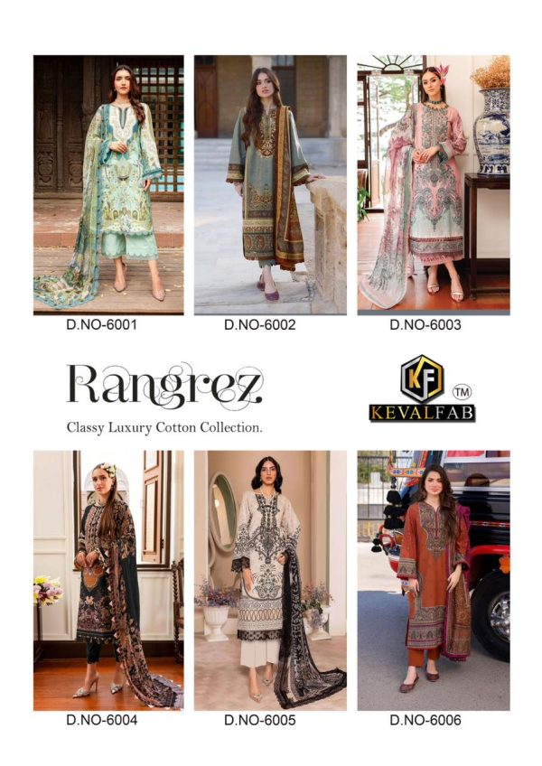 KEVAL FAB RANGREZ VOL 6 WHOLESALE