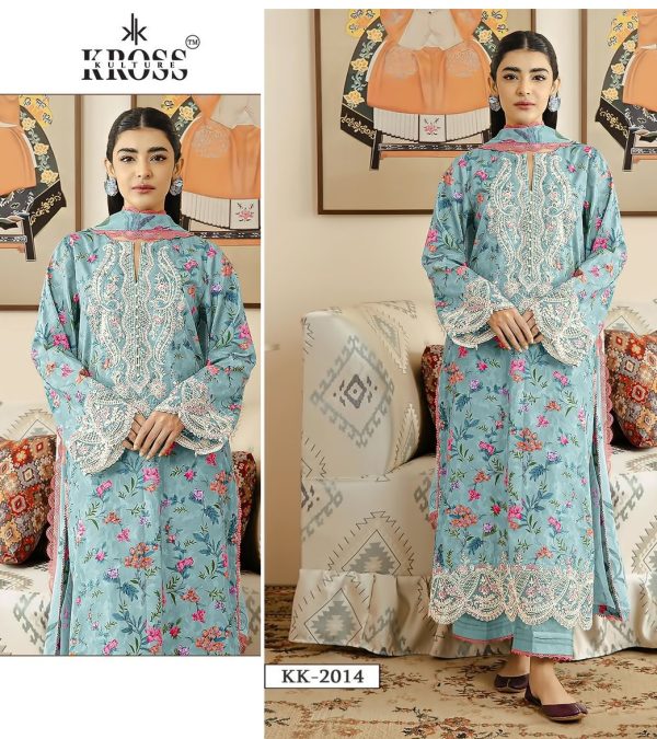 KROSS KULTURE KK 2014 PAKISTANI SUITS