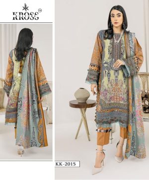 KROSS KULTURE KK 2015 PAKISTANI COTTON SUITS