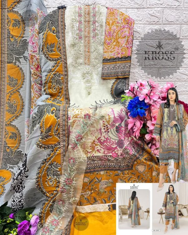 KROSS KULTURE KK 2015 PAKISTANI COTTON SUITS