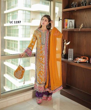 LC 1197 A DESIGNER SALWAR SUITS WHOLESALE