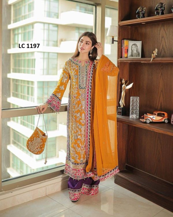 LC 1197 A DESIGNER SALWAR SUITS WHOLESALE