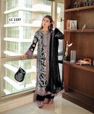 LC 1197 D DESIGNER SALWAR SUITS WHOLESALE