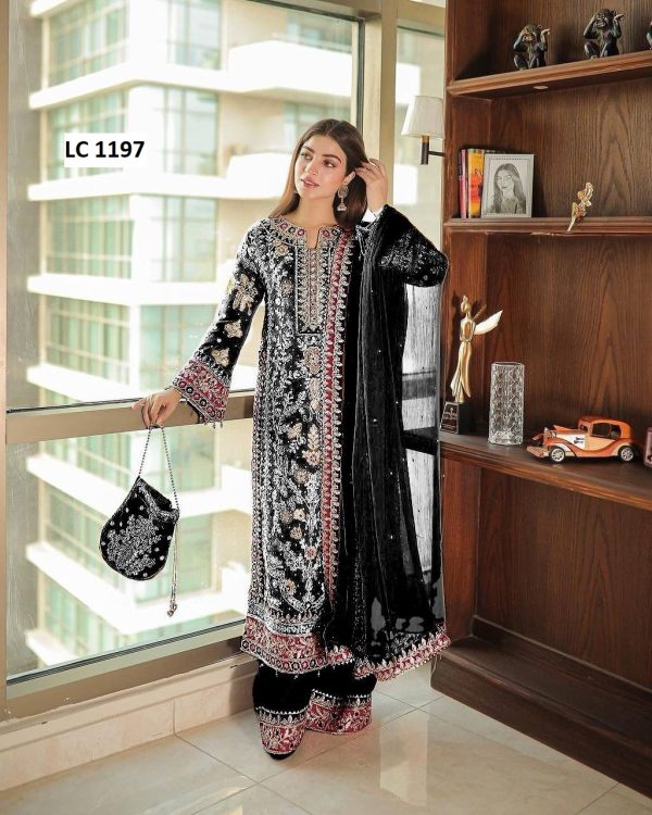 LC 1197 D DESIGNER SALWAR SUITS WHOLESALE