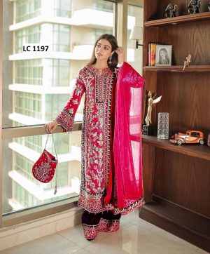 LC 1197 E DESIGNER SALWAR SUITS WHOLESALE