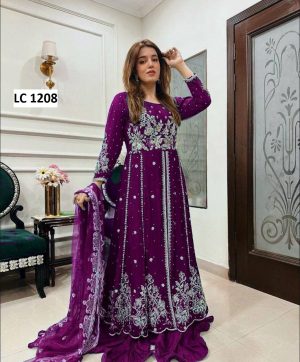 LC 1208 B DESIGNER GOWN WHOLESALE