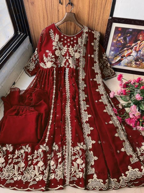 LC 1208 C DESIGNER GOWN WHOLESALE