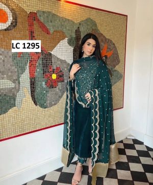 LC 1295 DESIGNER SAWLAR SUITS WHOLESALE