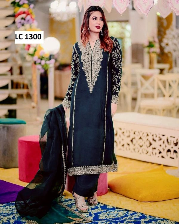 LC 1300 B DESIGNER SUITS WHOLESALE IN INDIA