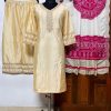 LC 1301 KURTI WITH PLAZZO CHINON SILK