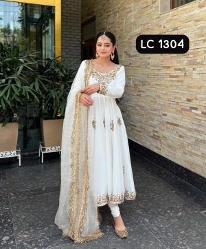 LC 1304 DESIGNER GOWN WHOLESALE IN INDIA