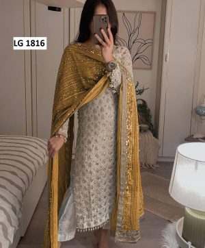 LG 1816 A DESIGNER SALWAR SUITS WHOLESALE