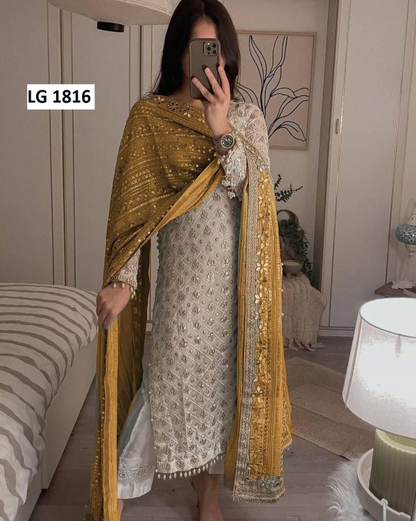 LG 1816 A DESIGNER SALWAR SUITS WHOLESALE