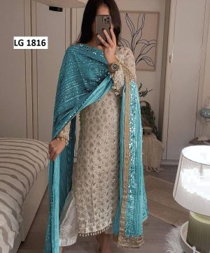 LG 1816 B DESIGNER SALWAR SUITS WHOLESALE