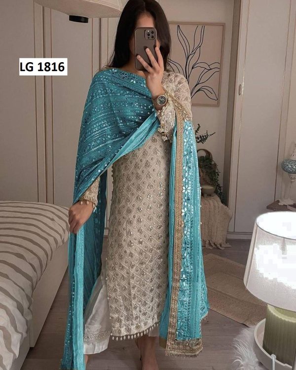 LG 1816 B DESIGNER SALWAR SUITS WHOLESALE