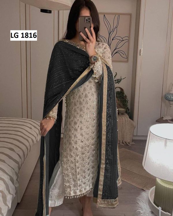 LG 1816 C DESIGNER SALWAR SUITS WHOLESALE