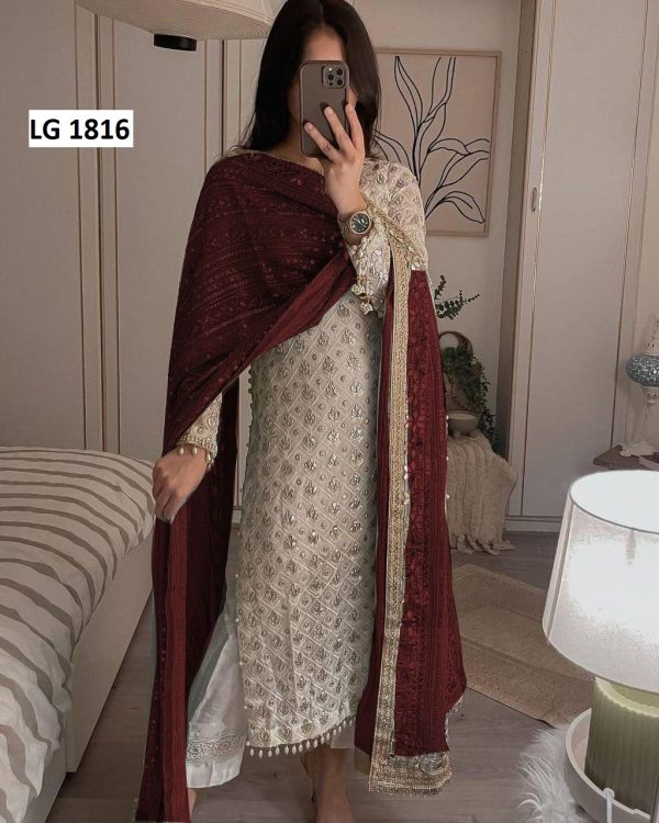 LG 1816 D DESIGNER SALWAR SUITS WHOLESALE