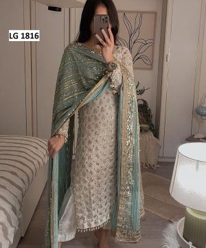 LG 1816 E DESIGNER SALWAR SUITS WHOLESALE