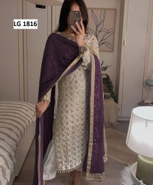 LG 1816 F DESIGNER SALWAR SUITS WHOLESALE