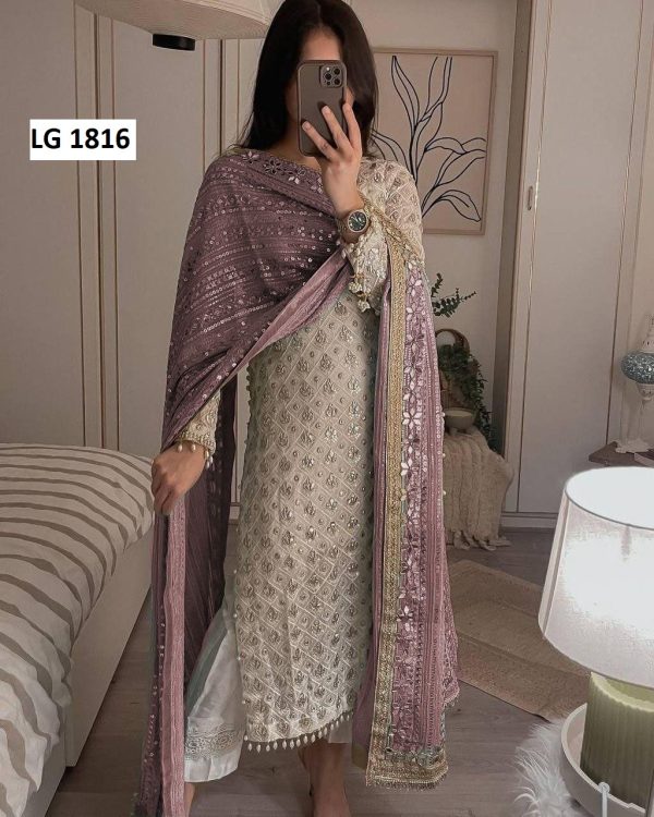 LG 1816 G DESIGNER SALWAR SUITS WHOLESALE