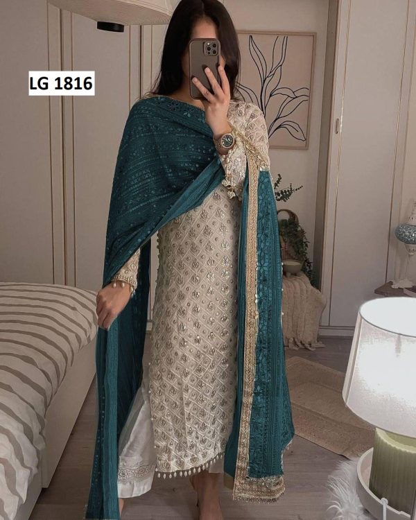 LG 1816 H DESIGNER SALWAR SUITS WHOLESALE