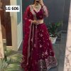 LG 606 A DESIGNER LEHENGA CHOLI WHOLESALE