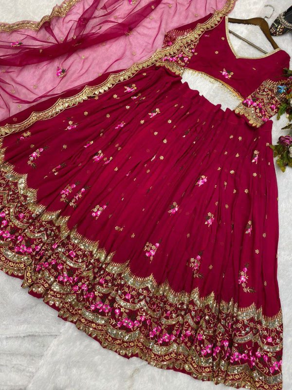 LG 606 A DESIGNER LEHENGA CHOLI WHOLESALE