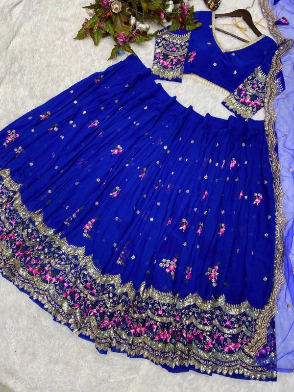 LG 606 B DESIGNER LEHENGA CHOLI WHOLESALE