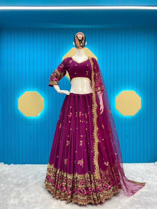 LG 606 C DESIGNER LEHENGA CHOLI WHOLESALE