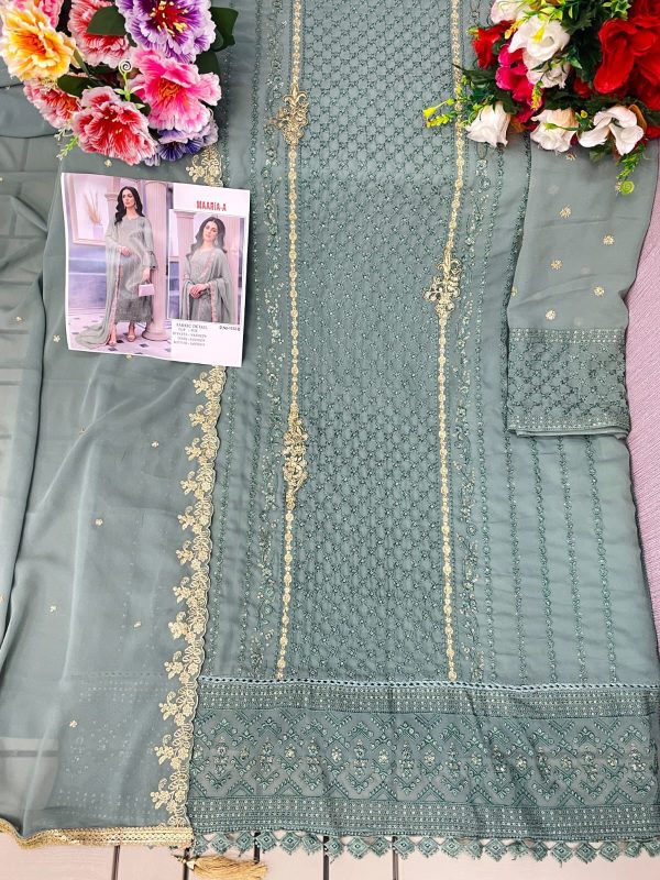 MAARIA A 1038 A B C D PAKISTANI SALWAR SUITS