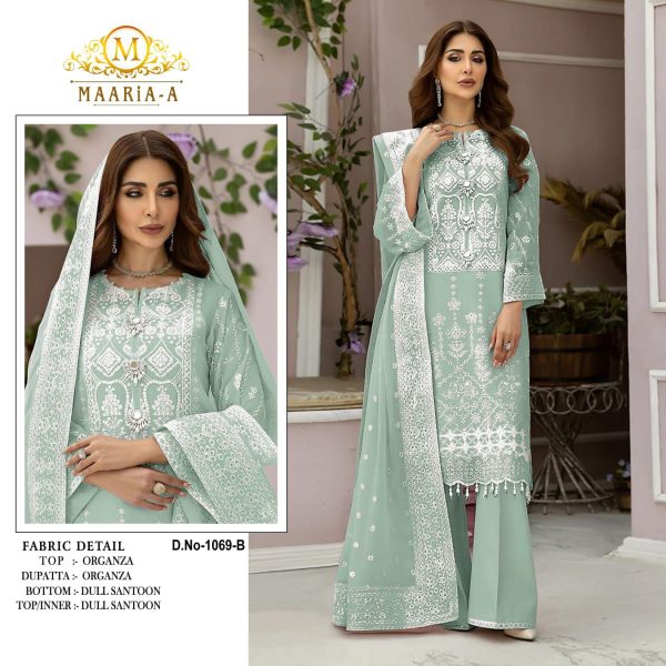 MAARIA A 1069 B SALWAR SUITS WHOLESALE