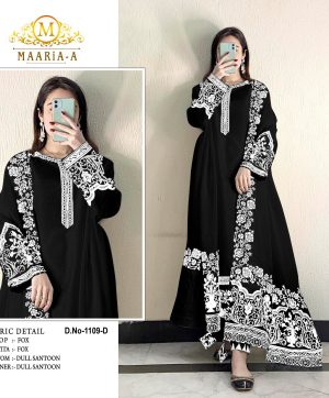 MAARIA A 1109 D PAKISTANI SUITS WHOLESALE