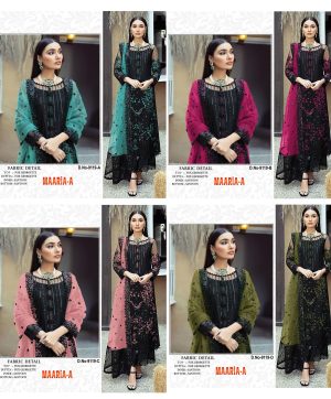 MAARIA A 9119 A B C D SALWAR SUITS WHOLESALE