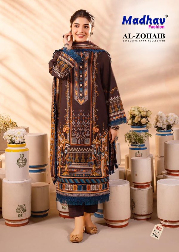 MADHAV FASHION AL ZOHAIB VOL 3 WHOLESALE