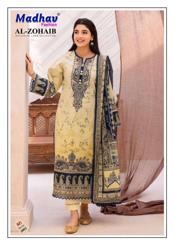 MADHAV FASHION AL ZOHAIB VOL 3 WHOLESALE