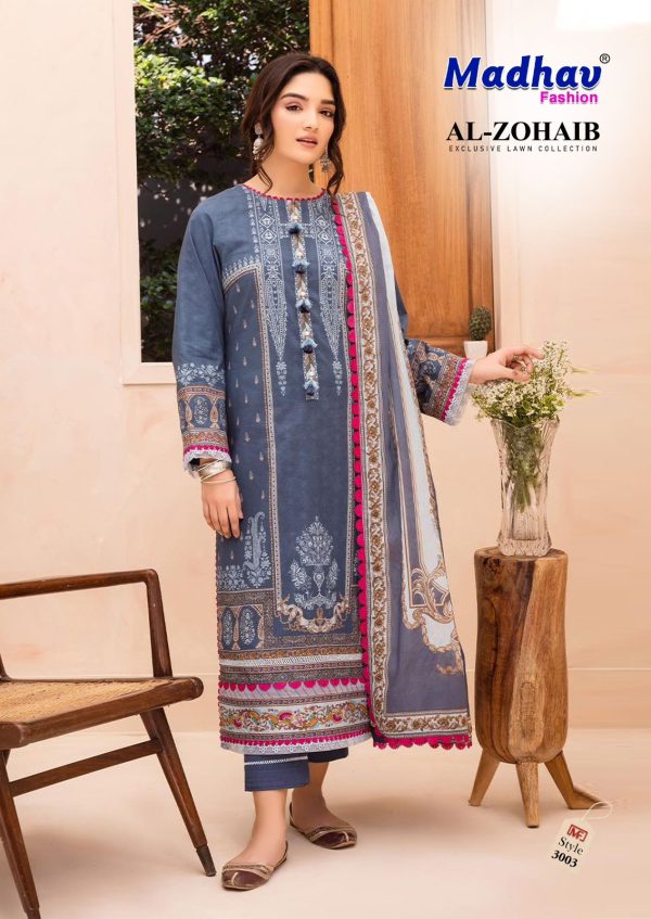 MADHAV FASHION AL ZOHAIB VOL 3 WHOLESALE