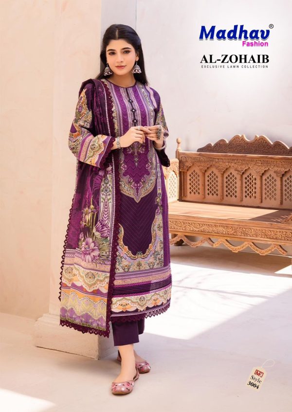 MADHAV FASHION AL ZOHAIB VOL 3 WHOLESALE