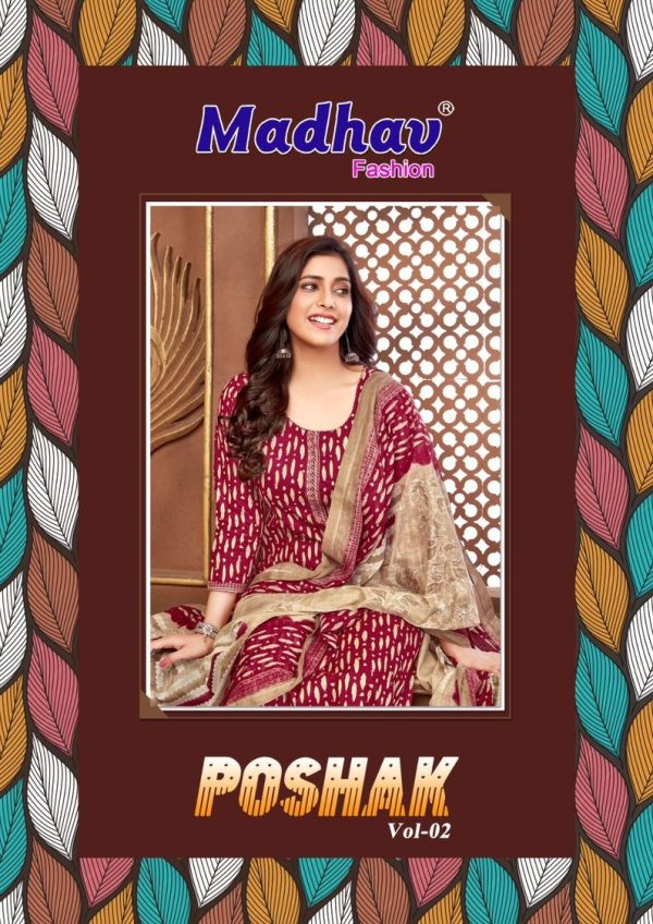 MADHAV FASHION POSHAK VOL 2 WHOLESALE