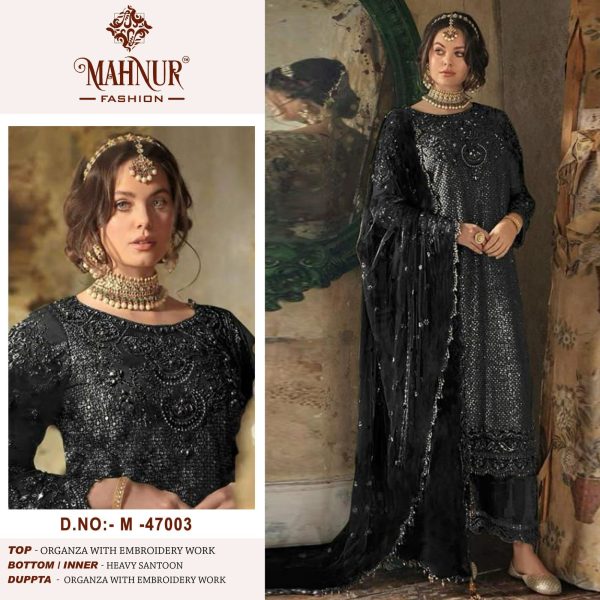 MAHNUR FASHION 47001 47002 47003 VOL 47 SALWAR SUITS