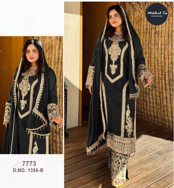 MEHBOOB TEX 1356 B PAKISTANI SUITS WHOLESALE